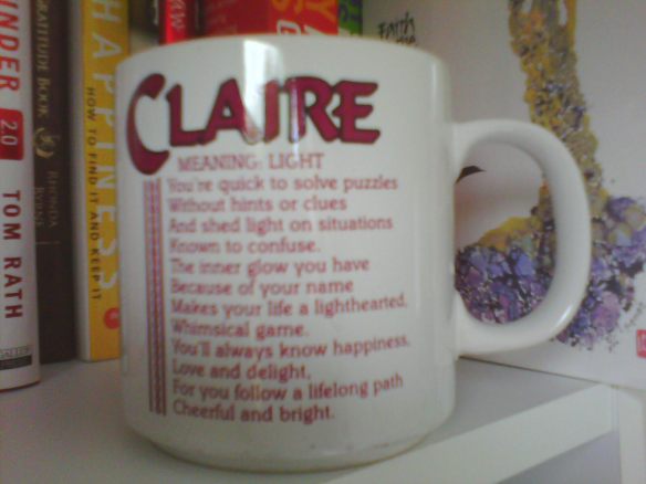 Claire's Mug