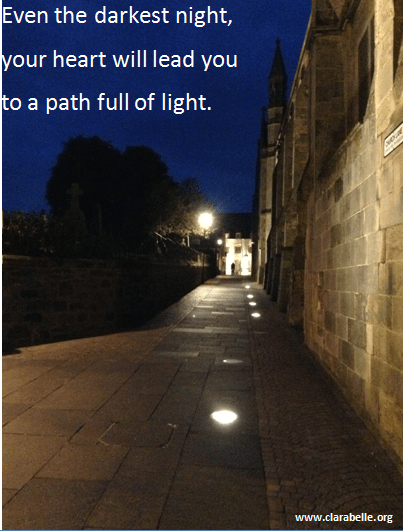 Even in the darkest night