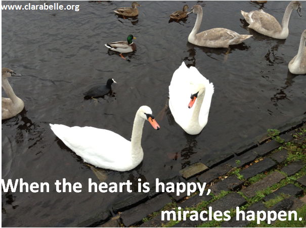 When the heart is happy