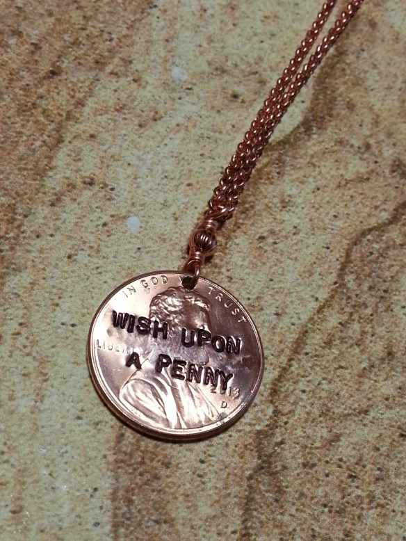 Wish Upon a penny necklace
