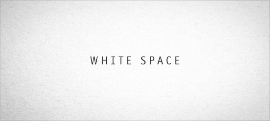 white space poetry