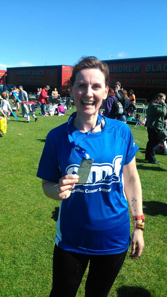 Claire Edinburgh Marathon 2015
