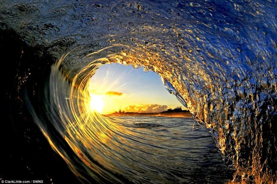 tunnel wave images