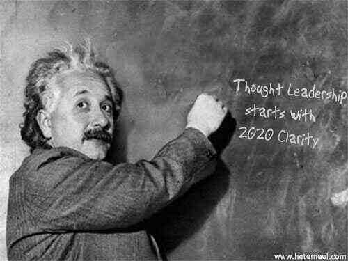 Albert Einstein Clarity of thought