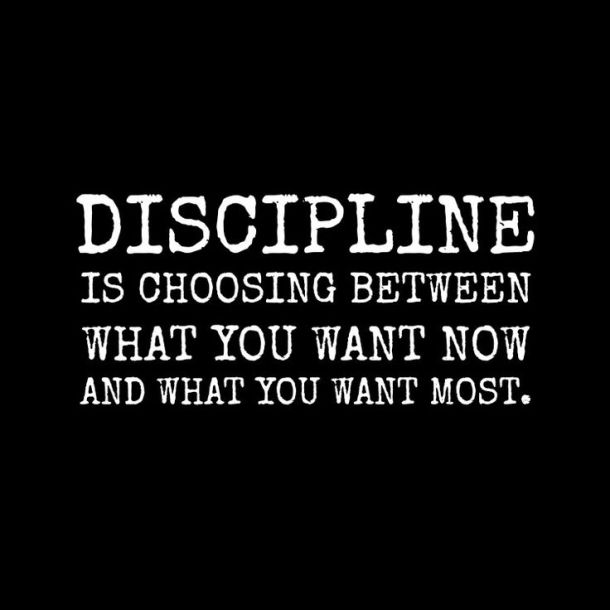 self discipline